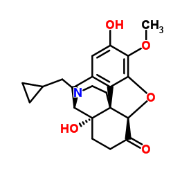 2-Hydroxy-3-O-Methylnaltrexone structure