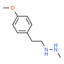 Hydrazine, 1-[2-(4-methoxyphenyl)ethyl]-2-methyl- (9CI) Structure