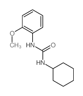 1-cyclohexyl-3-(2-methoxyphenyl)urea Structure