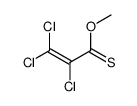 2,3,3-trichloro-1-methoxy-prop-2-ene-1-thione Structure