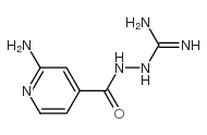 4-Pyridinecarboxylicacid,2-amino-,2-(aminoiminomethyl)hydrazide(9CI)结构式