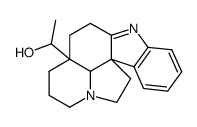 1-(2,3,4,5,11,12-hexahydro-1H-indolizino[8,1-cd]carbazol-3a-yl)-ethanol Structure