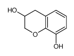 3,4-二氢-2H-1-苯并吡喃-3,8-二醇结构式