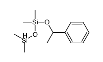 dimethylsilyloxy-dimethyl-(1-phenylethoxy)silane结构式