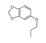 5-propoxy-1,3-benzodioxole结构式