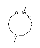 2,7-dimethyl-1,3,2,7-dioxadiarsecane Structure