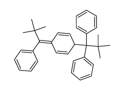 3-(tert-Butyldiphenylmethyl)-6-(tert-butylphenylmethylen)-1,4-cyclohexadien结构式