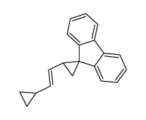 1-(trans-2-cyclopropylvinyl)dibenzo[d,f]spiro[2.4]heptane结构式