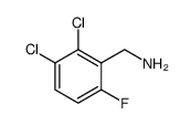 2,3-DICHLORO-6-FLUOROBENZYLAMINE Structure