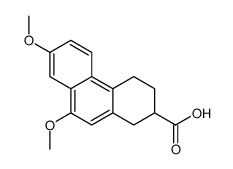 7,9-dimethoxy-1,2,3,4-tetrahydrophenanthrene-2-carboxylic acid Structure