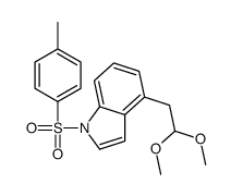 4-(2,2-dimethoxyethyl)-1-(4-methylphenyl)sulfonylindole Structure