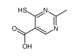 5-Pyrimidinecarboxylic acid, 1,4-dihydro-2-methyl-4-thioxo- (9CI)结构式