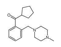 CYCLOPENTYL 2-(4-METHYLPIPERAZINOMETHYL)PHENYL KETONE图片