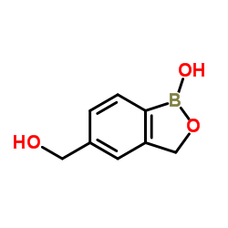 5-(Hydroxymethyl)-2,1-benzoxaborol-1(3H)-ol Structure