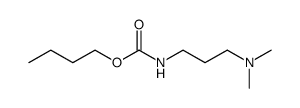 Carbamic acid, [3-(dimethylamino)propyl]-, butyl ester Structure