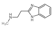 (9ci)-n-甲基-1H-苯并咪唑-2-乙胺结构式