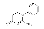 2-Amino-1-phenyl-5,6-dihydro-4(1H)-pyrimidinon结构式