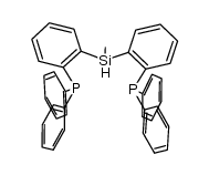 bis(o-(diphenylphosphino)phenyl)methylsilane结构式