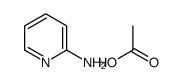 acetic acid,pyridin-2-amine结构式