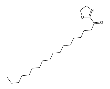 1-(4,5-dihydro-1,3-oxazol-2-yl)octadecan-1-one Structure