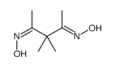 N-(4-hydroxyimino-3,3-dimethylpentan-2-ylidene)hydroxylamine Structure