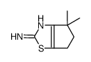 4,4-dimethyl-5,6-dihydrocyclopenta[d][1,3]thiazol-2-amine Structure