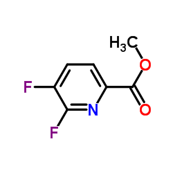 Methyl 5,6-difluoropicolinate Structure