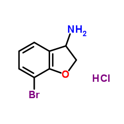 7-溴-2,3-二氢苯并呋喃-3-胺盐酸盐图片