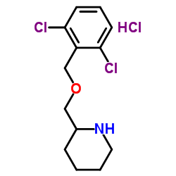 2-{[(2,6-Dichlorobenzyl)oxy]methyl}piperidine hydrochloride (1:1)图片