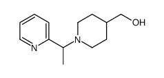 [1-(1-Pyridin-2-yl-ethyl)-piperidin-4-yl]-Methanol Structure