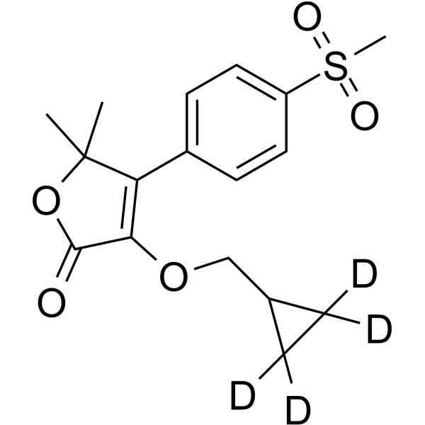 Firocoxib-d4结构式