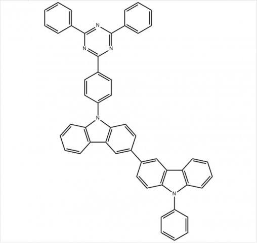 9-(4-(4,6-二苯基-1,3,5-三嗪-2-基)苯基)-9'-苯基-3,3'-双-9氢咔唑图片