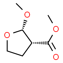 3-Furancarboxylicacid,tetrahydro-2-methoxy-,methylester,(2S-cis)-(9CI) structure