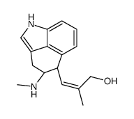 (E)-2-Methyl-3-[1,3,4,5-tetrahydro-4β-(methylamino)benzo[cd]indole-5β-yl]-2-propene-1-ol结构式