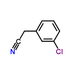 3-Chlorobenzylcyanide Structure