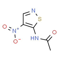 ACETAMIDE,N-(4-NITRO-5-ISOTHIAZOLYL)- Structure