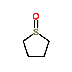 Tetrahydrothiophene 1-oxide Structure