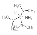 Phosphoranetetramine,1-chloro-N,N,N',N',N'',N''-hexamethyl- (9CI) structure