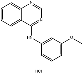 N-(3-methoxyphenyl)quinazolin-4-amine hydrochloride Structure