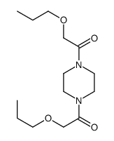 1,4-Bis(propoxyacetyl)piperazine structure