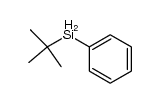 tert-butylphenylsilane Structure