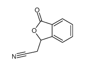 (3-氧代-1,3-二氢-1-异苯并呋喃)-乙腈结构式