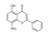 4H-1-Benzopyran-4-one,8-amino-5-hydroxy-2-phenyl-(9CI) picture