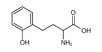 2-氨基-4-(2-羟基苯基)丁酸结构式