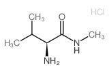 2-Amino-N,3-dimethylbutanamide hydrochloride Structure