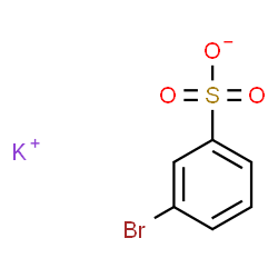 Potassium 3-bromobenzenesulfonate Structure