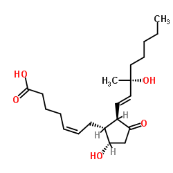 15(R)-15-methyl Prostaglandin D2结构式