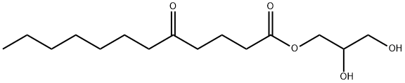 α-Glyceryl-δ-keto-dodecanoate结构式