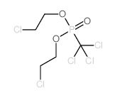 Phosphonic acid,(trichloromethyl)-, bis(2-chloroethyl) ester (8CI,9CI)结构式