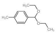 Benzene,1-(diethoxymethyl)-4-methyl-结构式